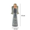 Blossom Bucket Mother Love' Angel W/Heart Home Decoration