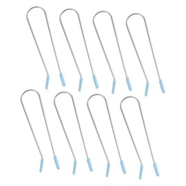 WOONEKY 8pcs Hair Roller Clips Electric Hot Curler Securing Pins Durable Roller Clips for All Hair Versatile Styling Tool for Effortless Curls Smooth Surface Design