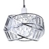 Chi-buy Modern Shiny Ceiling Lamp Shade Modern Polished Chrome and