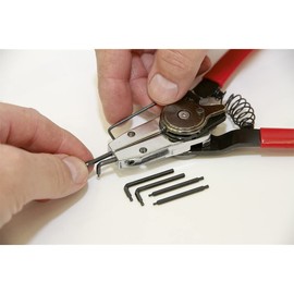 Sealey Ak8453 Circlip Pliers Set Internal/External Quick Change