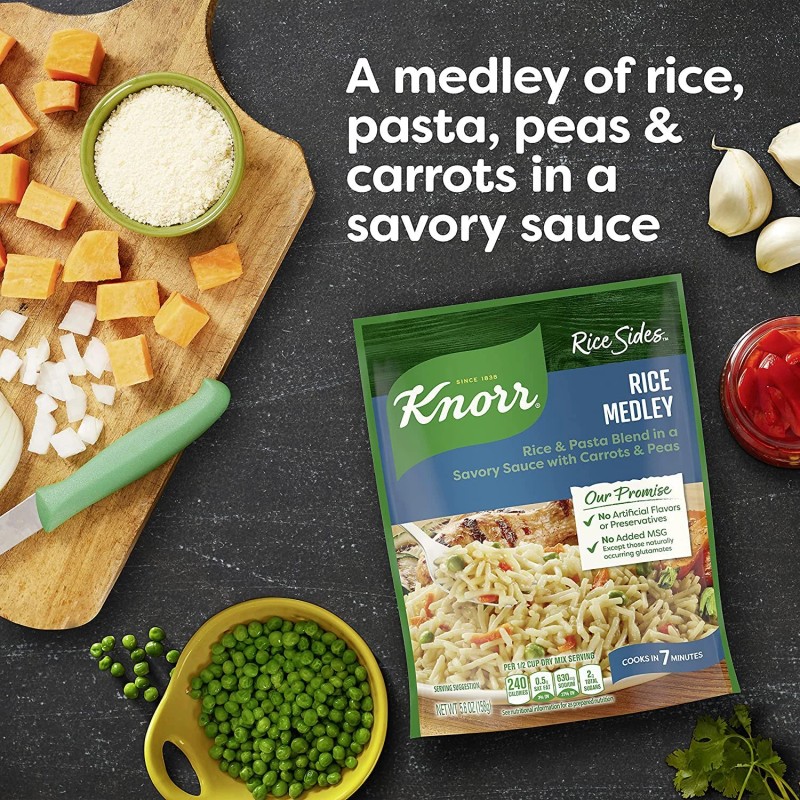 Knorr Rice Side Dish, Medley, 5.6 oz (Pack of 2)