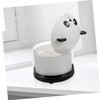 iplusmile Mini Panda Wastebasket Desktop Trash Can for Office and