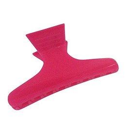 Professional Hairdresser's Pink Butterfly Hair Clips (x12), ideal hair accessories for women or men. Ideal for use whilst sectioning or drying the hair, the strong jaw will hold the hair firmly.
