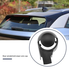 Be In Your Mind Pack of 2 Car Windscreen Rear Windscreen Wiper Arm Cap & 2 Wiper Nozzle Compatible with Passat B6/B7 Compatible with Tiguan MK1 Compatible with Roomster Fabia Combi