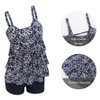 ECUPPER Ladies 2 Piece Swimwear Tankini Tops and Shorts Plus