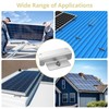 Anbte 16PCS Solar Panel Mounting Z Brackets, Aluminum Solar Panel