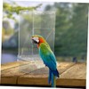 Abaodam Alimentador De Pájaros Esférico Comedero Automático con Botella De