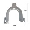 goduog 3pcs U Shaped Drain Hose Hook, Gray, Plastic, HolderHook,
