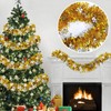 JSRHEEM Pack of 3 Christmas Garland, 2 m Christmas Tinsel