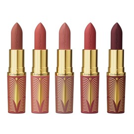 갤러리아 맥 2024 홀리데이 골드 스탠다드 매트 립스틱 키트 X 5 Galleria MAC 2024 Holiday Gold Standard Matte Lipstick Kit X 5