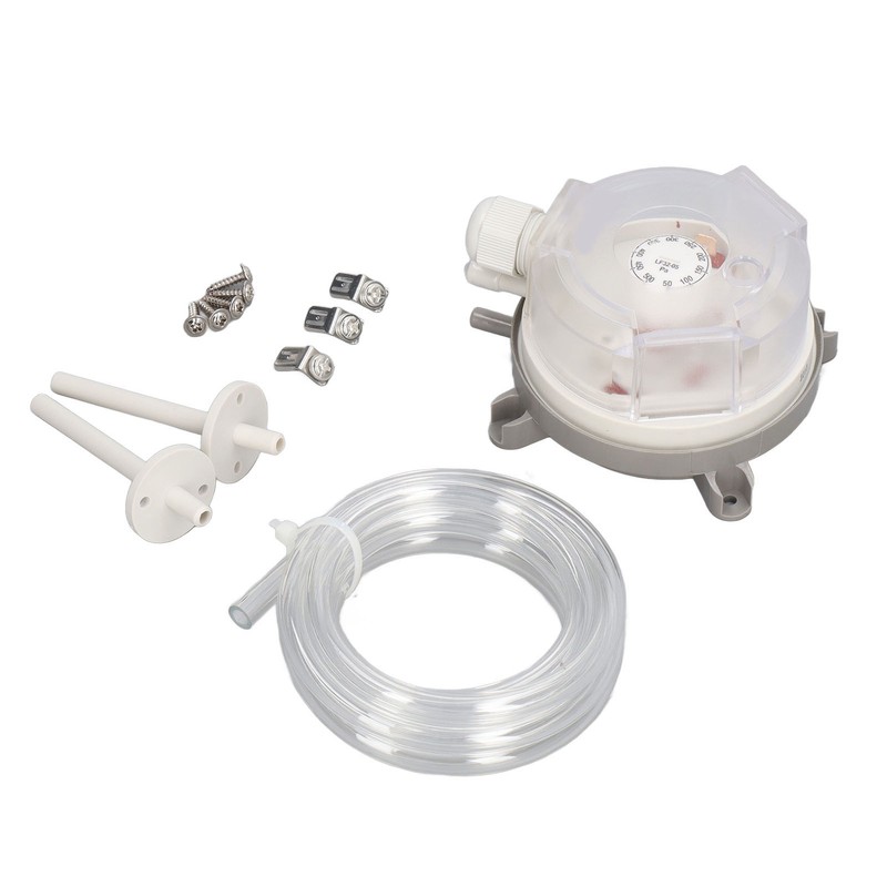 Pressure Differential Switch 50‑500pa Waterproof Heating Ventilation Furnace Vent Air