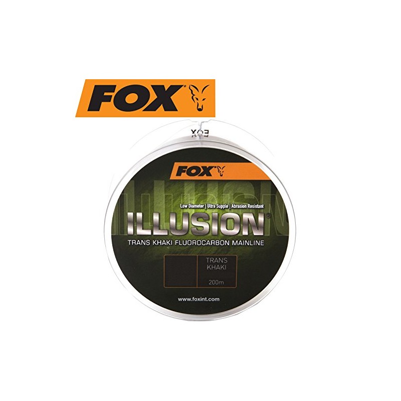 Fox Edges Illusion Soft Mainline Trans Khaki 200 m Carp