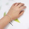 Suyi Sister Morse Code Bracelet Gifts for Women Girls Sterling