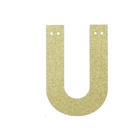 Happy Fall With Maple Leaf Banner, Gold Glitter Harvest Home Decor Bunting, Flag Garland for Thanksgiving Day Party Decoration Supplies Backdrops