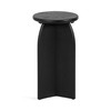 Kate and Laurel Sora Modern Wooden Round Drink Table; 12