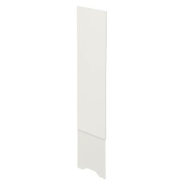 Sliding Back Panel for V2 Caster High Type | Accessory to Conceal Cords & Cables from Behind | Satin White