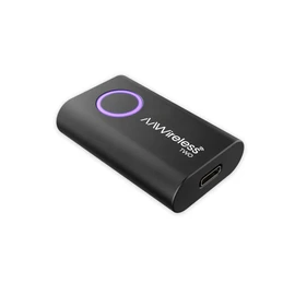 AAWireless TWO - Android Auto Wireless Adapter - Convert Factory Wired Android Auto to Wireless -Multifunctional Button - Easy Plug and Play Setup - Seamlessly Connect Via Bluetooth - Made in Europe