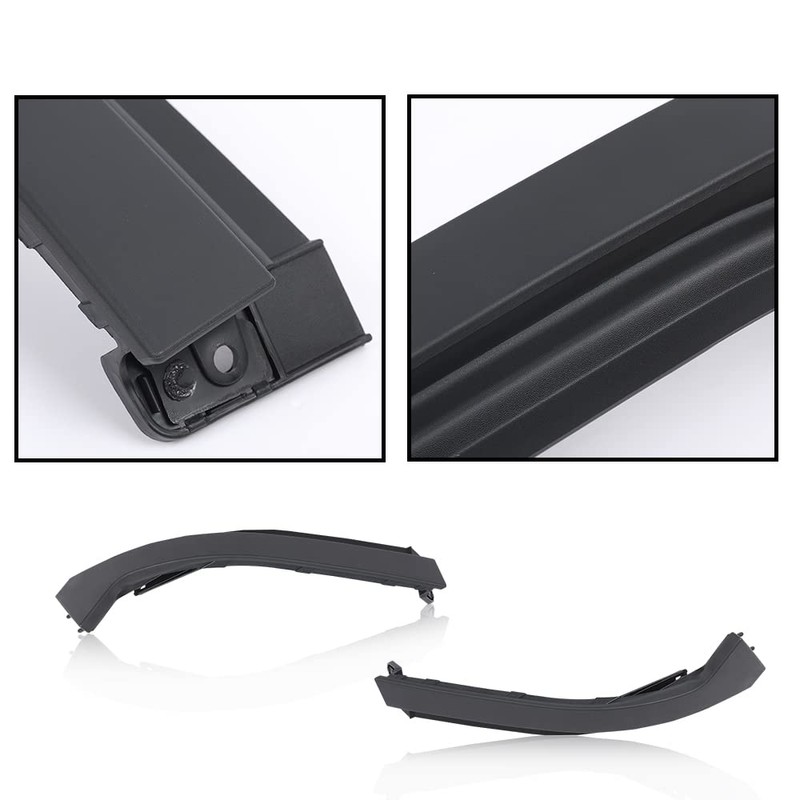 G-PLUS Front Bumper Headlight Filler Molding Trim Compatible with 2010-2018