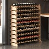 DlandHome 100 Bottle Stackable Wine Rack, 10 Tier Freestanding Modular