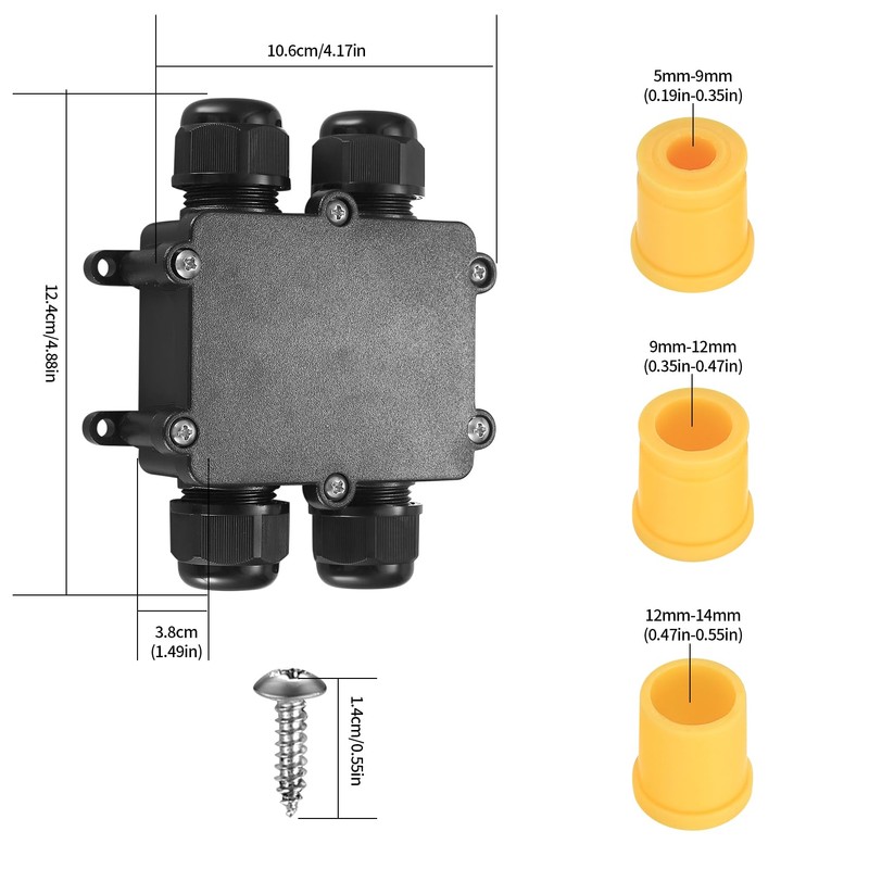 IP68 Junction Box Waterproof Outdoor IP68 Waterproof Electrical Junction Box