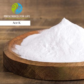 Prescribed For Life Ace K Sweetener, Acesulfame Potassium Powder, 200x Sweeter Than Sugar Zero Calorie, Kosher, Semi Natural, Granular Sweetener (2kg / 4.4lb)