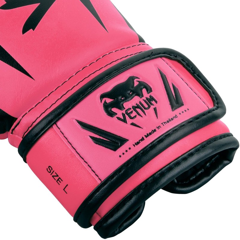 Venum, Elite Boxing Gloves Kids, Unisex Kids, S, Fluo Pink