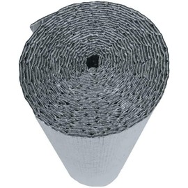 US Energy Products Continuous Double Foil Insulation Reflective Bubble Roll R8, Silver (4FT X 75FT)