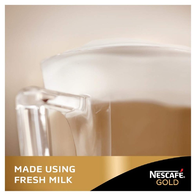 NESCAFÉ Gold Cappuccino Decaffeinated Unsweetened Coffee, 8 Sachets