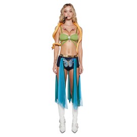 Dolls Kill Britney Slave for U Inspired Costume - Snake Charmer Outfit by Trickz N' Treatz - Large