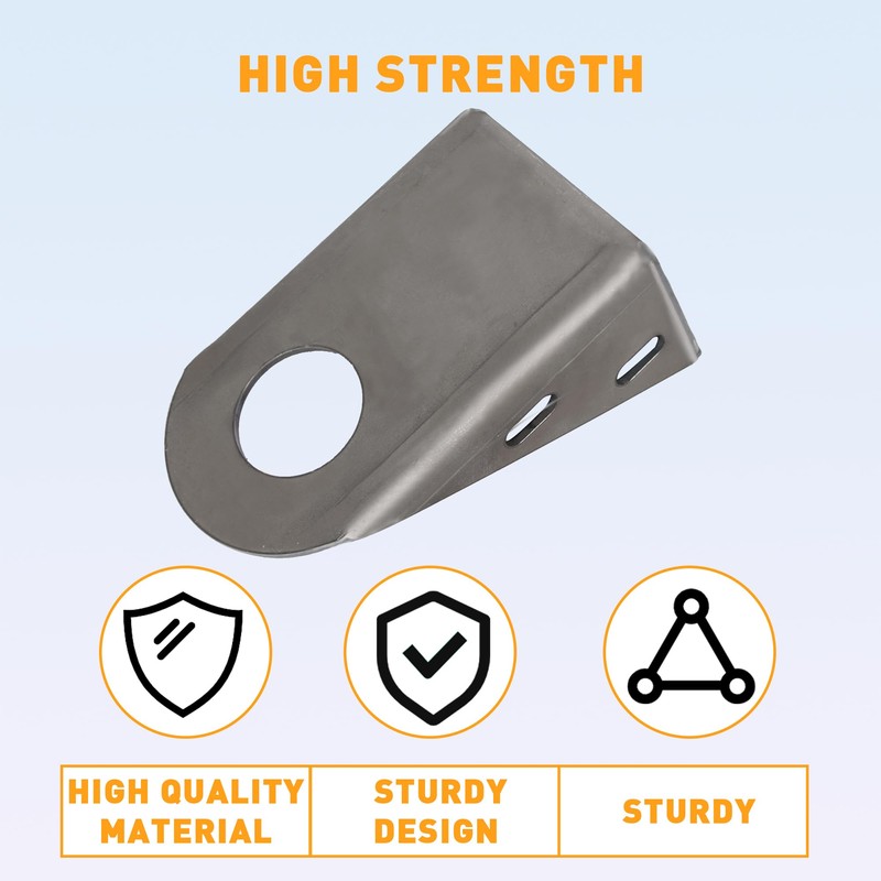 ECOTRIC Radiator Support Mount/Bracket Compatible with 1988-2000 Chevy C/K 1500