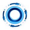 Toilet Flange Repair Kit Blue Durable Silicone ABS Easy Installation