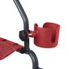 Medline Universal Cup Holder, Red - Versatile Mobility Accessory for