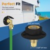 RV Water Inlet Replacement City Water Fill Inlet with Check