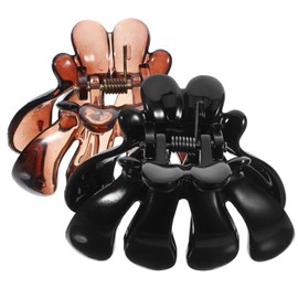 NOLITOY 2pcs Decorative Hair Claw Clips for Women and Girls Cute Small Jaw Clips for Easy Styling Durable and Practical Hair Accessories