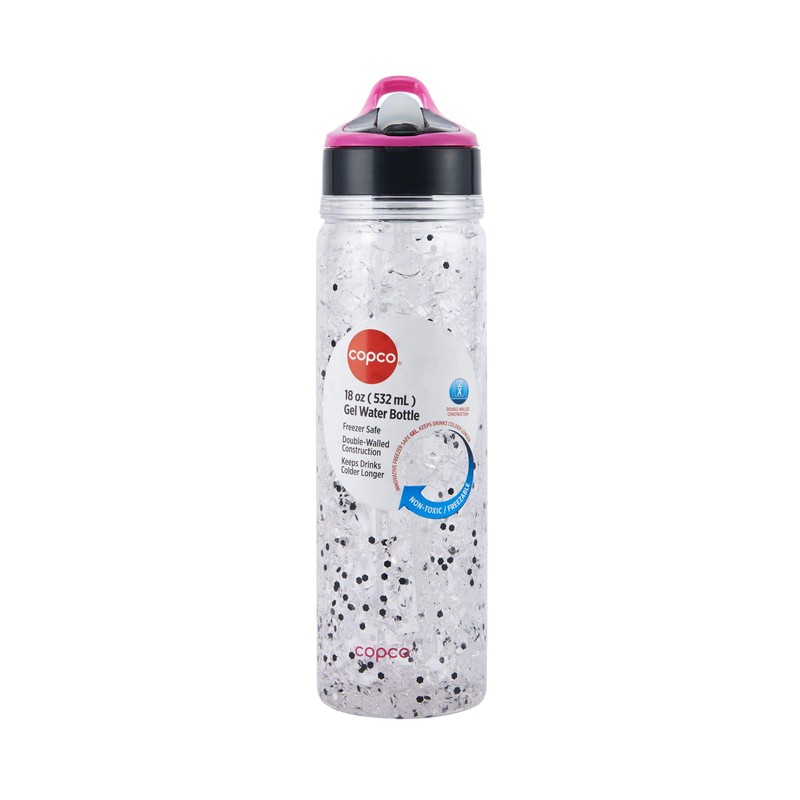 Copco Freezeable Double Wall Insulated Tritan Water Bottle with Crackle