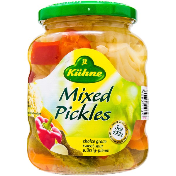 Kühne Mixed Pickles, 370 ml