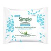 Simple Water Boost Hydrating Cleansing Wipes 3 Pack
