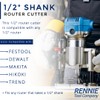 Rennie Tools - 8mm Cutting Diameter x 30mm Flute x