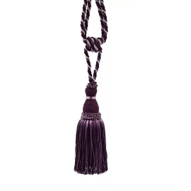 DÉCOPRO Tassel Tieback, Style# TBH8, Color# 2927 - Luscious Lavenders [Set of 4]
