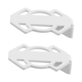 Kisangel 1 Pair Heavy Duty Metal Bike Pedals Slip Rear Foot Pegs for Mountain Bicycles Easy Installation Comfortable Footrest for Fit for Screw Diameter