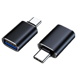 RANIT 2Pcs Type-C Male to USB 3.0 Female OTG Adapter for Flash Drives, Keyboards, Smartphones & Tablets