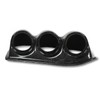 52mm Carbon Fiber Dash Board Triple Gauge Pod Holder Replacement