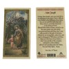St. Joseph Laminated Prayer for Protection Holy Cards Set of