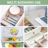 Shelf Liners, Waterproof Drawer Liner, Anti-Slip Kitchen Cupboard Cabinet Liner,