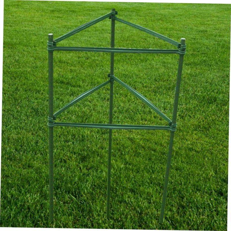 Kisangel 12pcs Expandable Plant Stake Connection Rods for Climbing Support