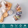 vancasso 4 Oz Ramekins Oven Safe Set of 6, Bohemian