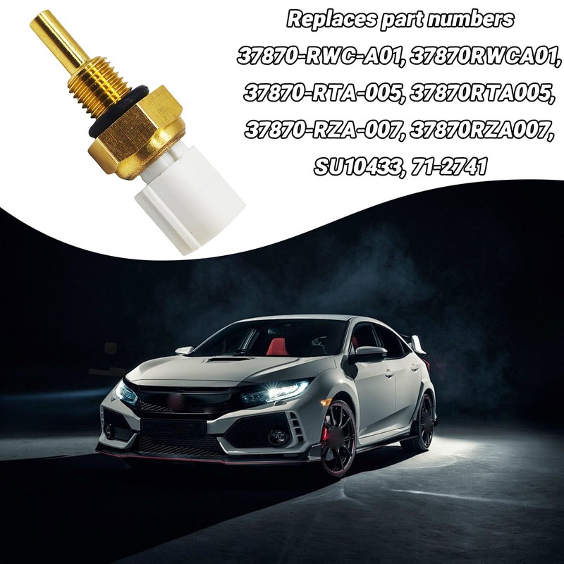 37870-RWC-A01 Coolant Temperature Sensor with Connector Pigtail Harness Compatible with