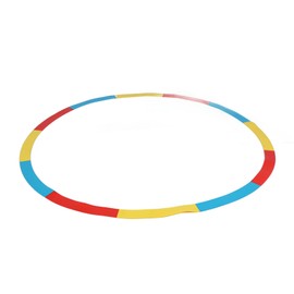 Golf Practice Target Rings Ultra Thin Silicone Vibrant Targets Indicator Golf Targets Circle for Golf Training Red Yellow Blue Large Circles 129.5cm