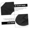 Baluue 3pcs Sleep Mask Eye Patch Eye for Adult Lightweight