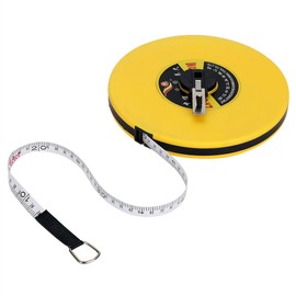 166.6 ft (50 m) Tape Measure Measuring Tape Measure Double-Sided Scale Long Measure Retractable Surveying Thin for Electrical Work Sewing Crafts